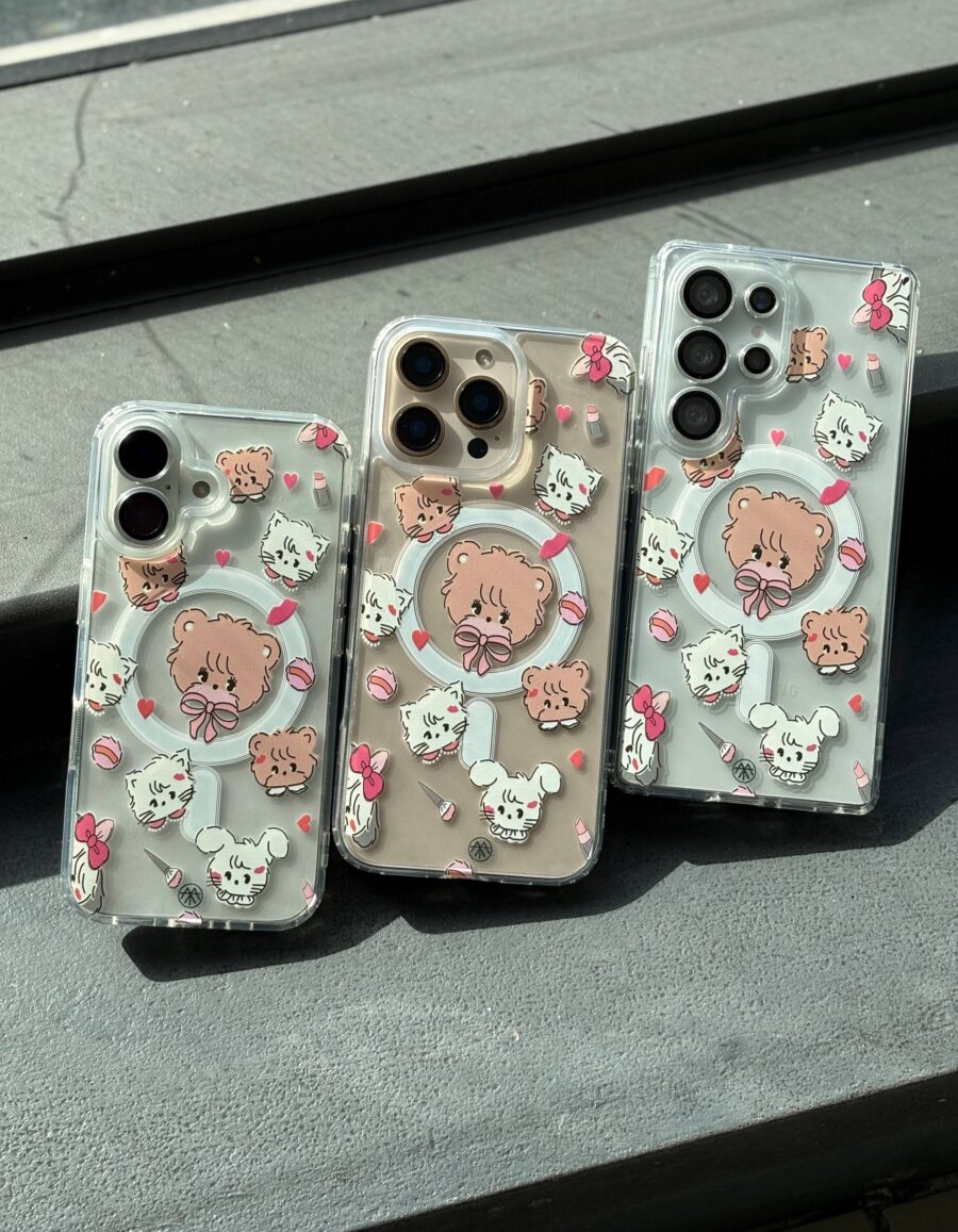 قاب موبایل گربه لوس مگسیف دار