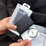 ولت تاشو HDD جنس چرمی همراه با مگسیف