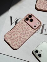 قاب موبایل آیفون Pink leopard - تصویر 3