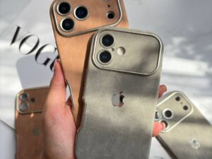 قاب موبایل آیفون کورکتس مخملی